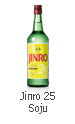JINRO 25 Soju (Corée du Sud)