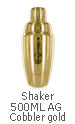 SHAKER 500ML AG COBBLER GOLD