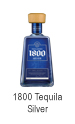 1800 Silver tequila 100%